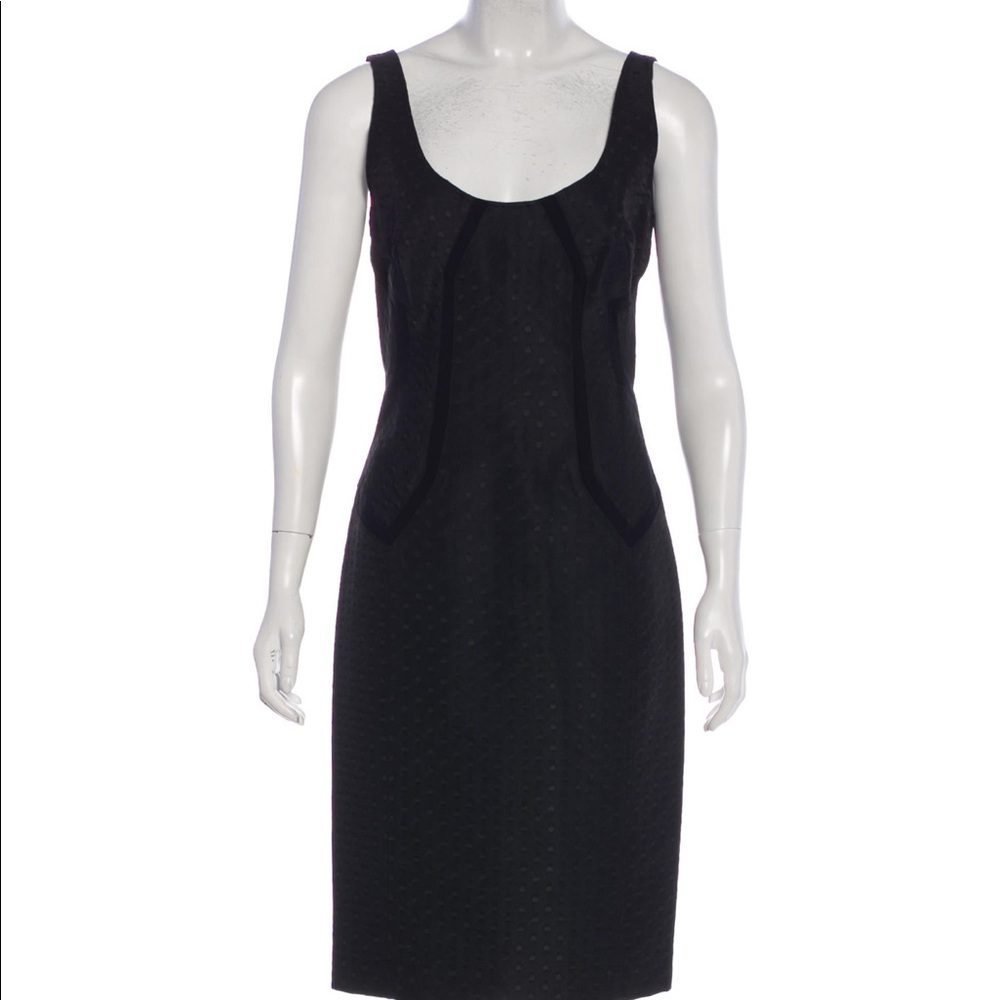 Diane Von Furstenberg Little Black Dress 8